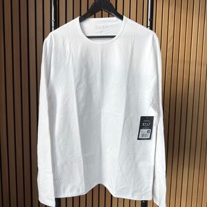 BYLT LUX White Long Sleeve Shirt